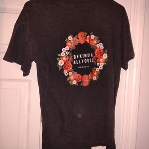 Black 'Be Kind' Graphic T-Shirt Mens Small Ladies Medium Tts Unisex Rare